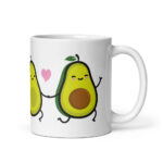 Cốc sứ hình quả bơ You Complete Me