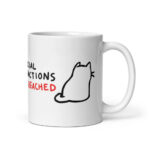 Cốc sứ hình đã đạt đến giới hạn tương tác xã hội