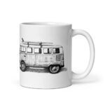 Cốc sứ hình xe Van cá tính