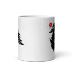 Cốc sứ hình bonsai ký đá đẹp và độc đáo