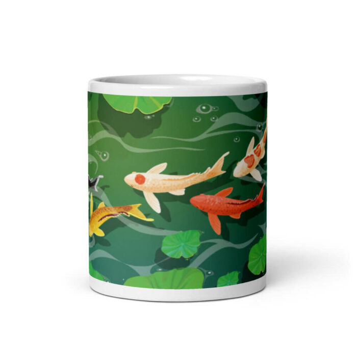 Cốc sứ hình cá coi bơi lội trong nước