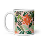 Cốc sứ hình vẽ jungle đơn giản