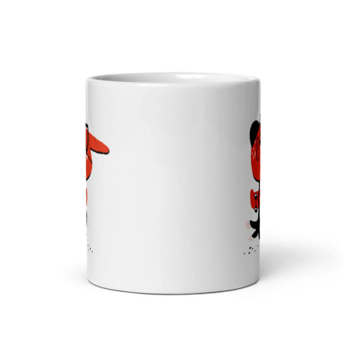 Cốc sứ hình retro vampire kiểu cổ điển