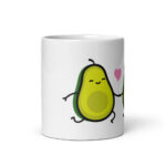 Cốc sứ hình quả bơ You Complete Me