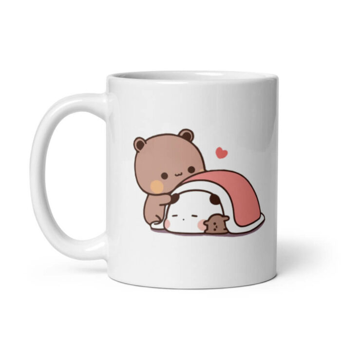 Cốc sứ hình Gấu Peach và Goma dễ thương