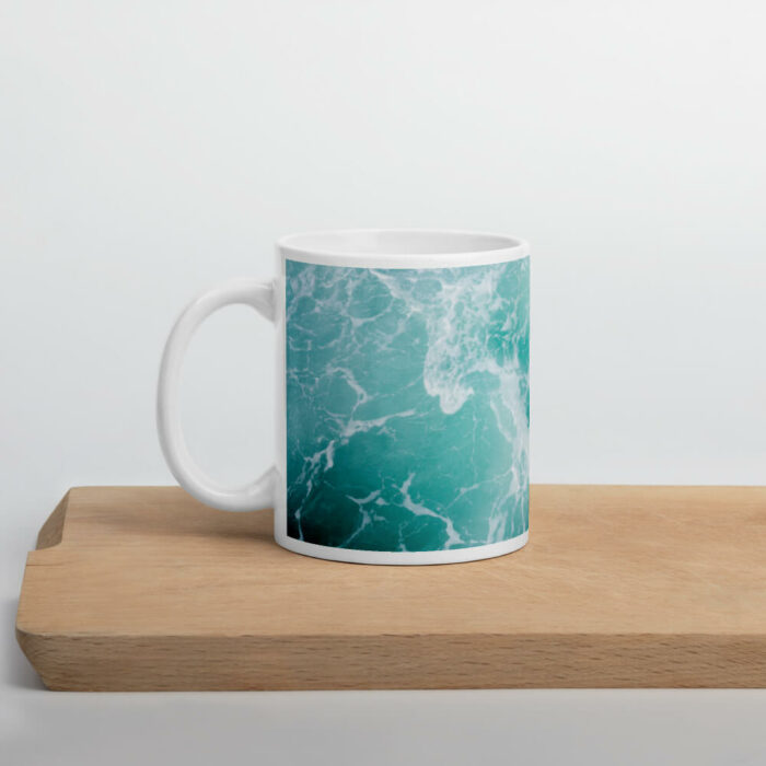 Cốc sứ hình Biển xanh xinh đẹp