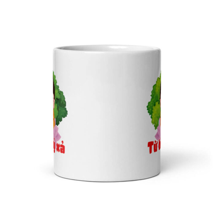 Cốc sứ hình Phật giáo từ bi hỷ xả