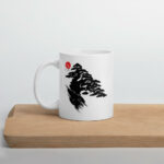 Cốc sứ hình bonsai ký đá đẹp và độc đáo