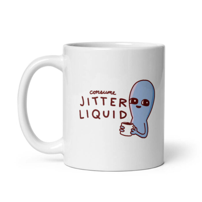 Cốc sứ hình Alien dễ thương và ngộ nghĩnh