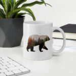 Cốc sứ hình gấu độc đáo