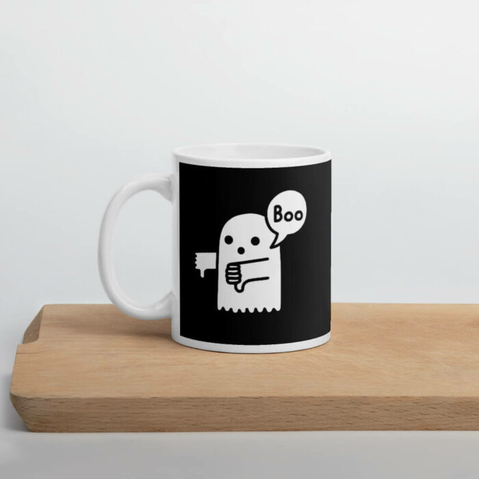 Cốc sứ hình Ghost of Disapproval độc đáo