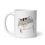 Cốc sứ hình mèo Ami bụng bự hài hước