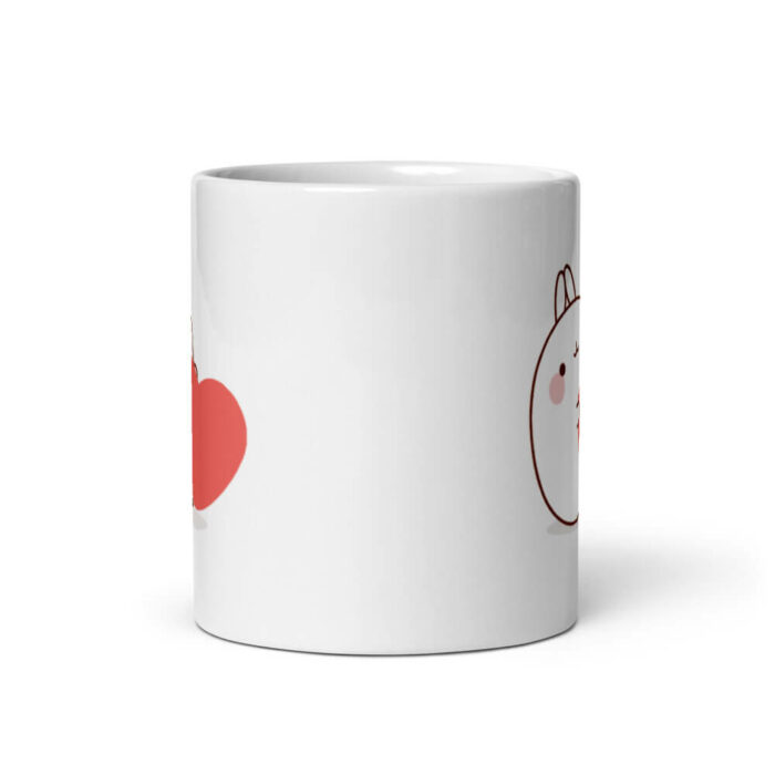 Cốc sứ hình thỏ Molang dễ thương 4