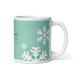 Cốc sứ hình giáng sinh và năm mới