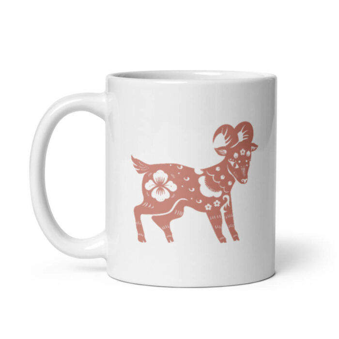 Cốc sứ hình Con Giáp Tuổi Mùi