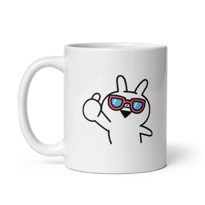 Cốc sứ hình Usagyuuun Hay Ra Dẻ