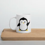 Cốc sứ hình chim cách cụt dễ thương