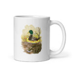 Cốc sứ hình Vịt tập bơi vui nhộn độc đáo