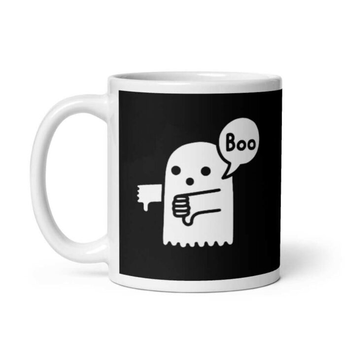 Cốc sứ hình Ghost of Disapproval độc đáo