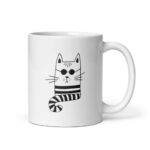 Cốc sứ hình mèo Cool Cat độc đáo