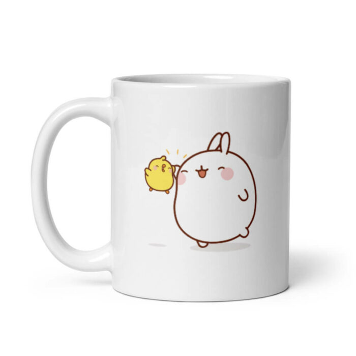 Cốc sứ hình thỏ Molang dễ thương