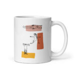 Cốc sứ hình vẽ tập Yoga độc đáo