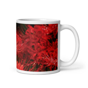 Cốc sứ hình hoa bỉ ngạn đẹp và độc đáo