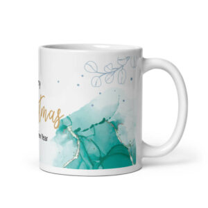 Cốc sứ hình Merry Christmas và Happy New Year