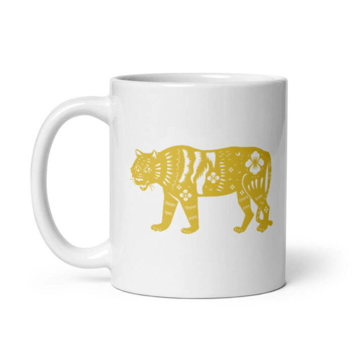 Cốc sứ hình Con Giáp Tuổi Dần