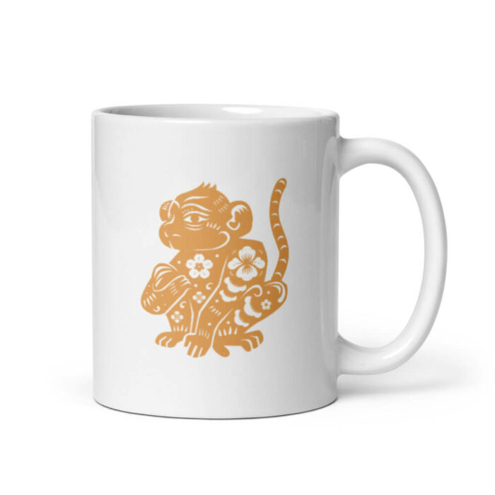 Cốc sứ hình Con Giáp Tuổi Thân Cốc sứ hình Con Giáp Tuổi Thân