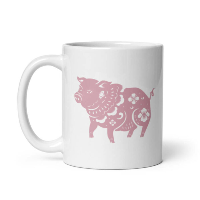 Cốc sứ hình Con Giáp Tuổi Hợi