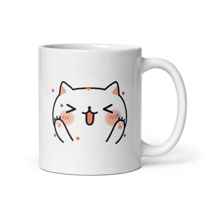 Cốc sứ hình mèo Chuppy dễ thương 3 Cốc sứ hình mèo Chuppy dễ thương 3