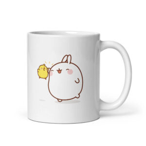 Cốc sứ hình thỏ Molang dễ thương