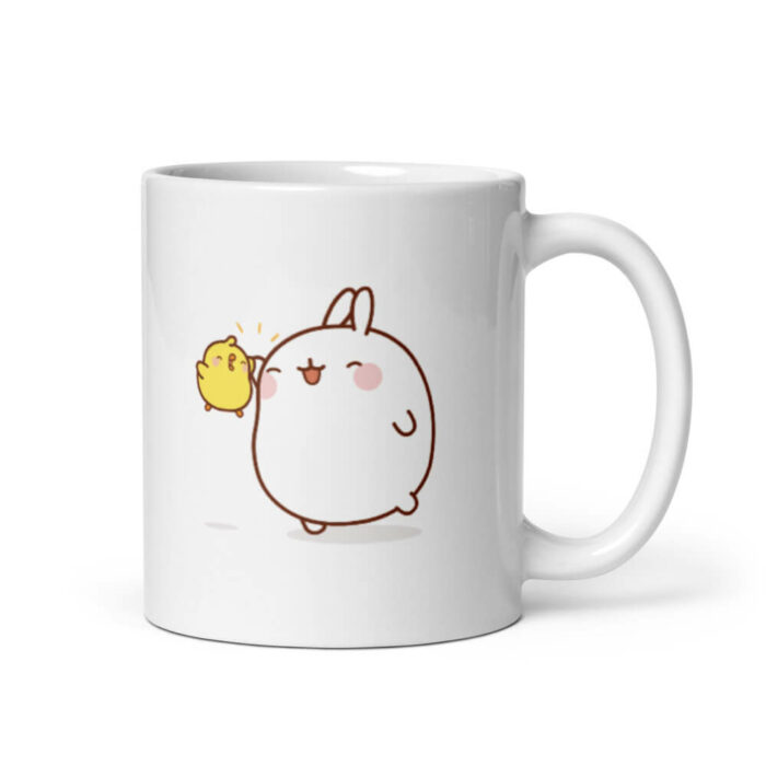 Cốc sứ hình thỏ Molang dễ thương Cốc sứ hình thỏ Molang dễ thương