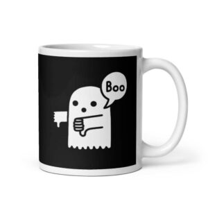 Cốc sứ hình Ghost of Disapproval độc đáo