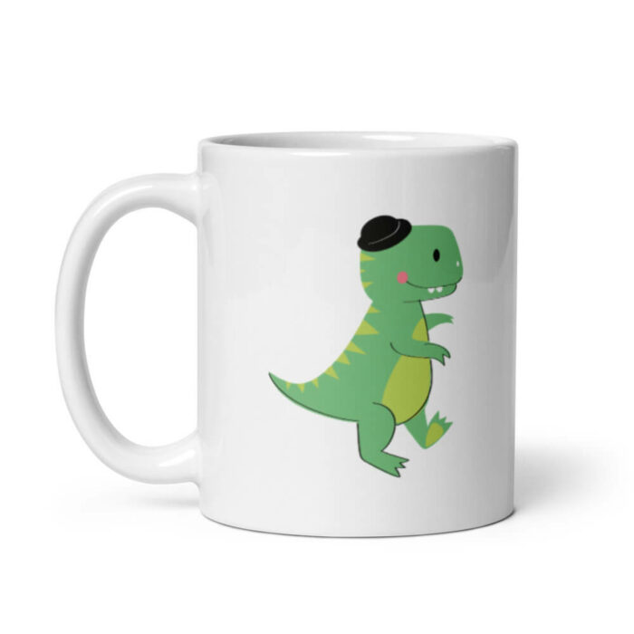 Cốc sứ hình khủng long T-Rex dễ thương