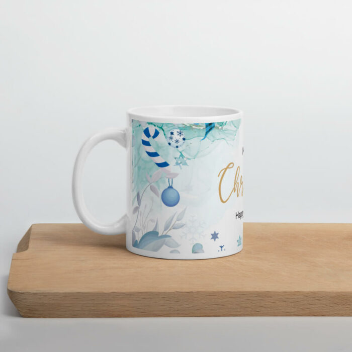 Cốc sứ hình Merry Christmas và Happy New Year