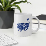 Cốc sứ hình Con Giáp Tuổi Sửu