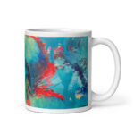 Cốc sứ hình vẽ tranh trừu tượng đẹp