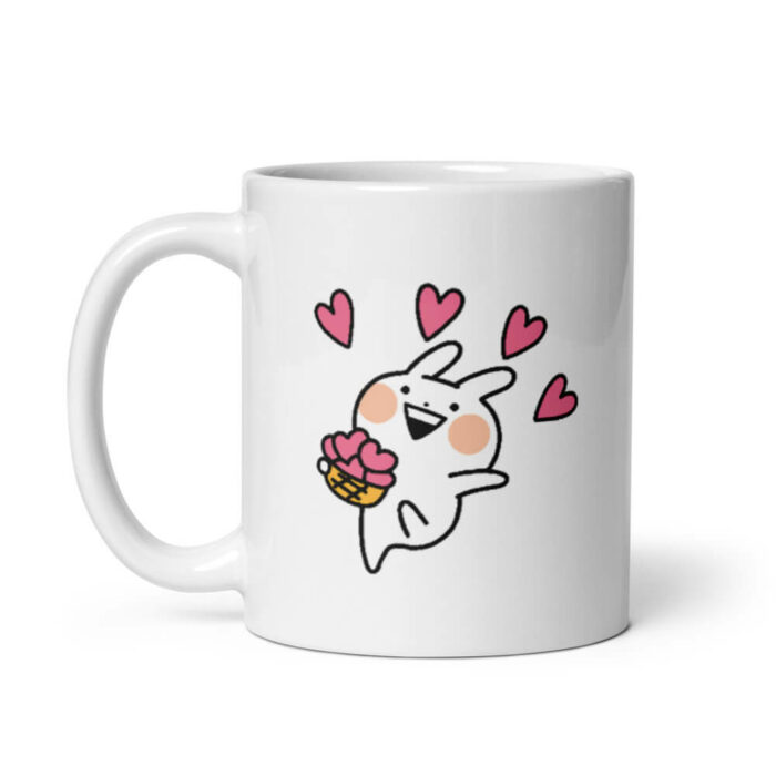 Cốc sứ hình Usagyuuun Hay Ra Dẻ 3