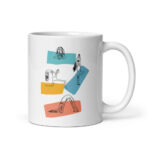 Cốc sứ hình vẽ tập Yoga độc đáo 2