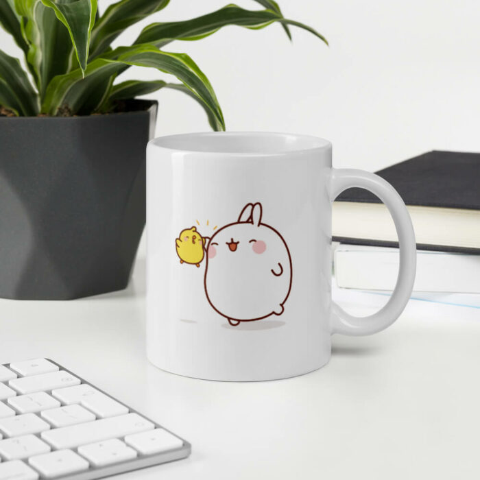 Cốc sứ hình thỏ Molang dễ thương