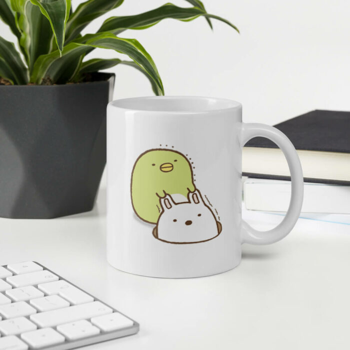Cốc sứ hình mèo Sumikko Gurashi dễ thương 2