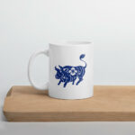 Cốc sứ hình Con Giáp Tuổi Sửu