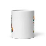 Cốc sứ hình cáo cầu vồng dễ thương