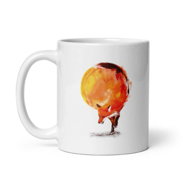 Cốc sứ hình Sun Fox độc đáo