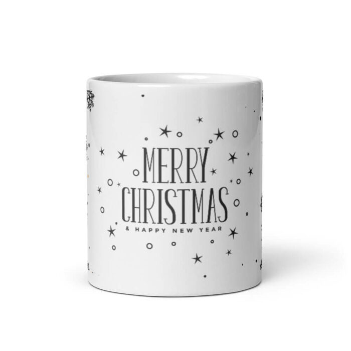 Cốc sứ hình giáng sinh và năm mới 2