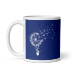 Cốc sứ hình hoa bồ công anh bay trong gió