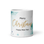 Cốc sứ hình Merry Christmas và Happy New Year