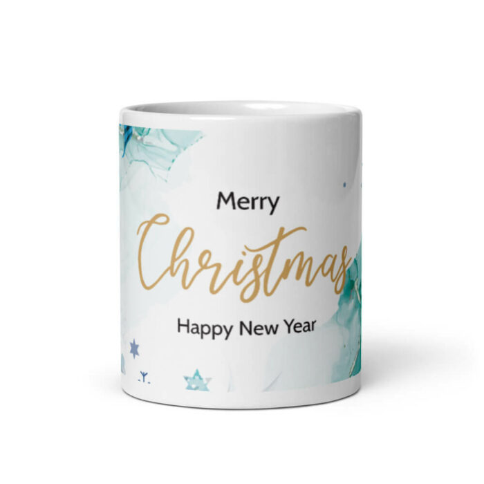 Cốc sứ hình Merry Christmas và Happy New Year